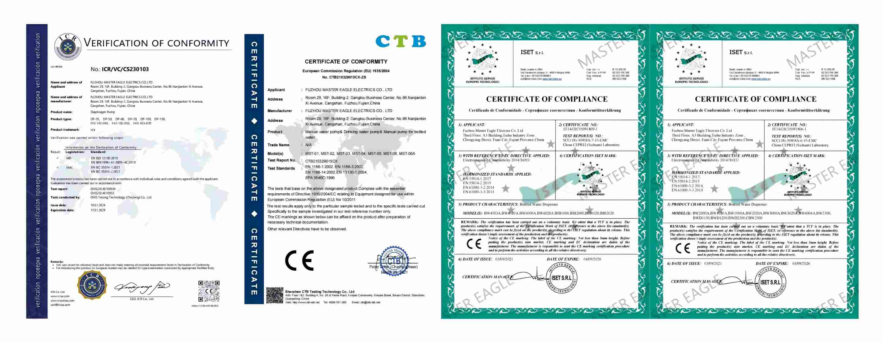 certifications